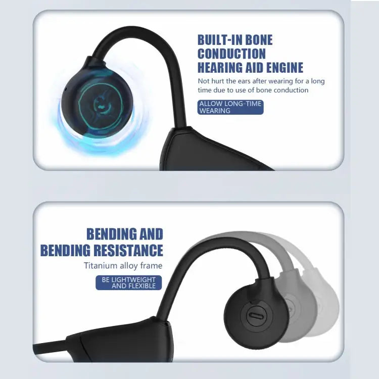 BH328 Bluetooth 5.3 Waterproof Bone Conduction Sport Bluetooth Earphone BH328 - BH328 - Apple Accessories