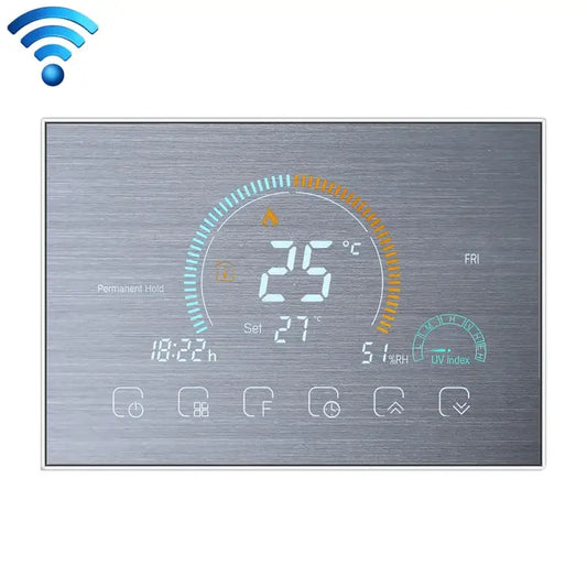 BHT-8000-GALW-SS Brushed Stainless Steel Mirror Control Water Heating Energy-saving and Environmentally-friendly Smart