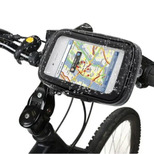 Bike Mount & Waterproof / Sand-proof / Snow-proof / Dirt-proof Tough Touch Case for iPhone 4 & 4S Galaxy S III mini