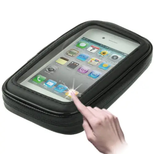 Bike Mount & Waterproof / Sand-proof / Snow-proof / Dirt-proof Tough Touch Case for iPhone 4 & 4S Galaxy S III mini
