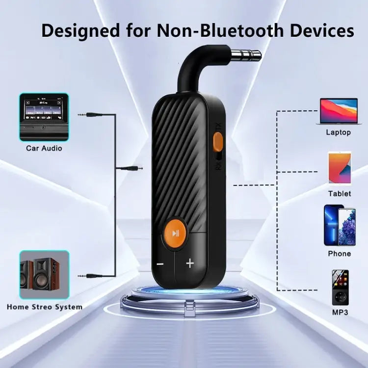 Bluetooth 5.2 Car Receiver TV Computer Transmitter BT16 - BT16 - Apple Accessories