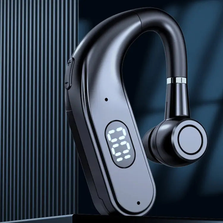 Bluetooth Business Hanging Ear Digital Display LED Sports Driving Headset - X5 Standard