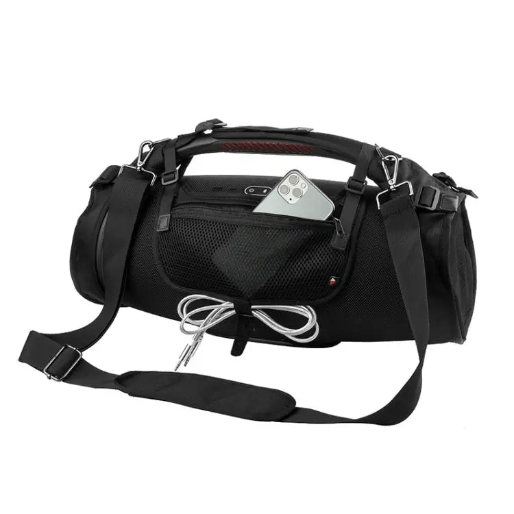 Bluetooth Speaker Single Shoulder Strap Case + Phone Bag Set For JBL Boombox 1/2 Case + Phone Bag Black - Case + Phone