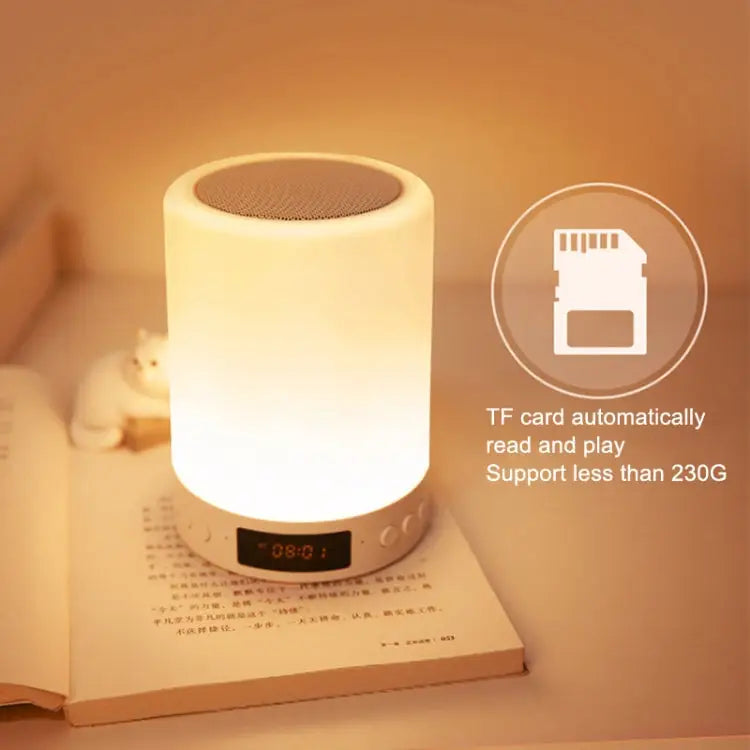 Bluetooth Speakers Pat Lights Charging Card Audio With Atmosphere Lamp With Atmosphere Lamp - With Atmosphere Lamp