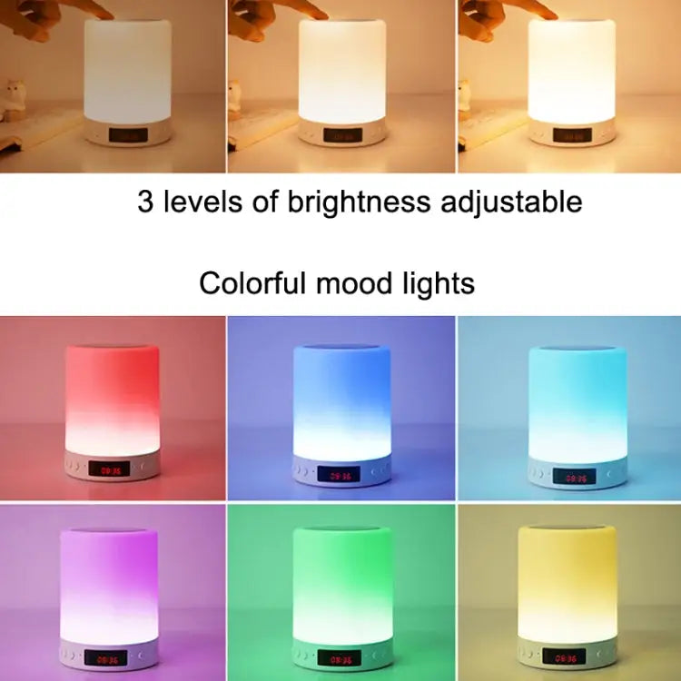 Bluetooth Speakers Pat Lights Charging Card Audio With Atmosphere Lamp With Atmosphere Lamp - With Atmosphere Lamp