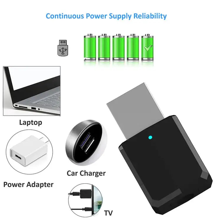 Bluetooth5.0 Audio Receiver USB Bluetooth Adapter Bluetooth Transmitter Support Win8/10 ZF169 - ZF169