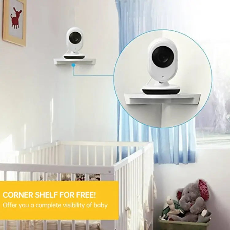 BM-SP820 2.4 inch LCD 2.4GHz Wireless Surveillance Camera Baby Monitor with 7-IR LED Night Vision Two Way Voice Talk