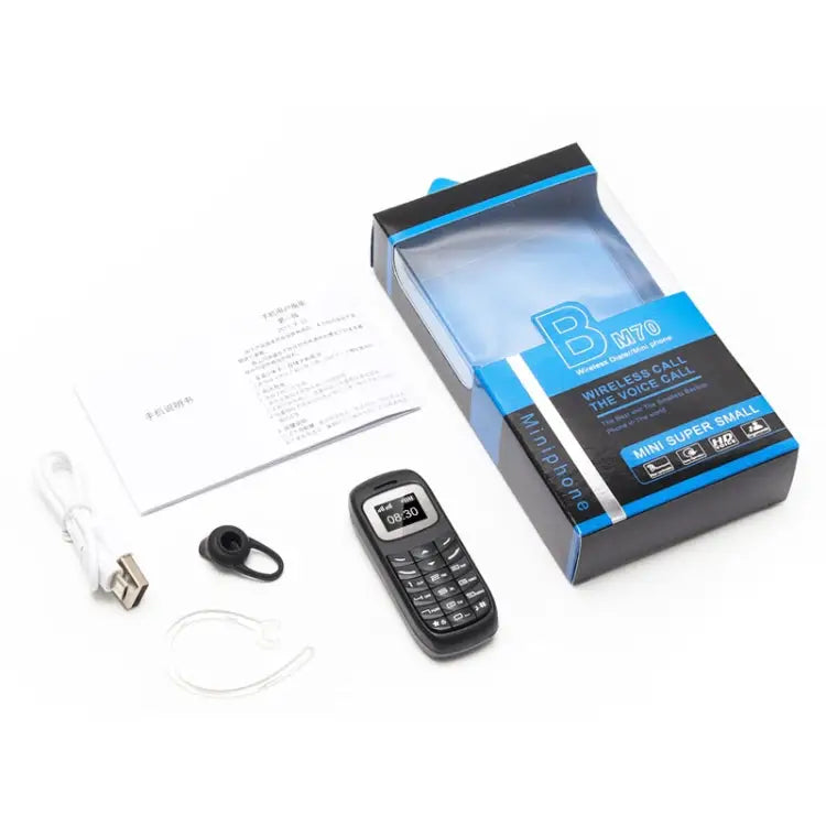 BM70 Mini Mobile Dual SIM Personalised Bluetooth Earphone Dialer - Apple Accessories