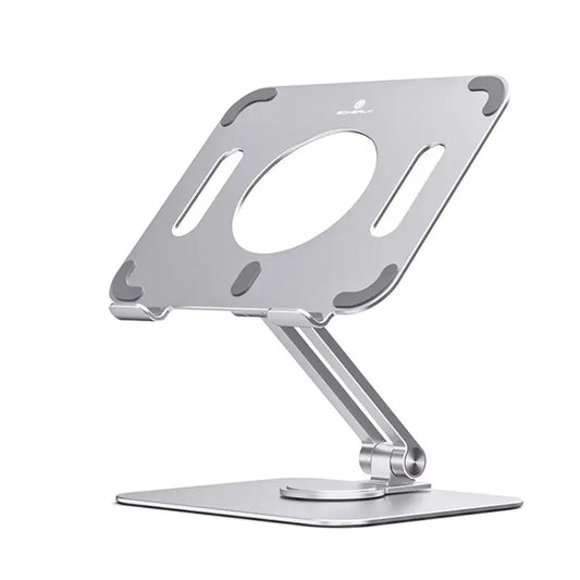 Boneruy L04mini 360 Degree Rotating Aluminum Alloy Tablet Laptop Holder L04mini - L04mini / Silver