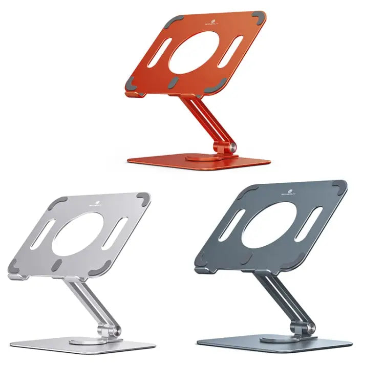 Boneruy L04mini 360 Degree Rotating Aluminum Alloy Tablet Laptop Holder L04mini - L04mini / Silver