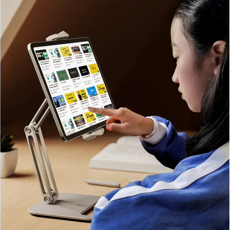 Boneruy P47 Tablet Computer Stand Desktop Mobile Phone Stand P47 - P47 / White