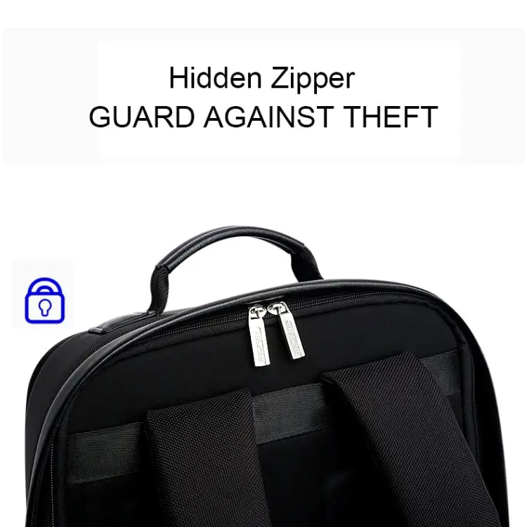 Bopai 751-006431 Business Waterproof Anti-theft Large Capacity Double Shoulder Bag,with USB Charging Port Size: