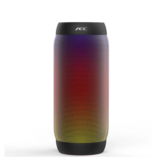 BQ615 PRO Colorful LED Wireless HiFi Stereo Speaker Combines Bluetooth + TF card player + FM radio + AUX + NFC - BQ615