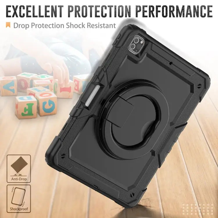 Bracelet Holder Silicone + PC Tablet Case For iPad Pro 12.9 2021 - Apple Accessories