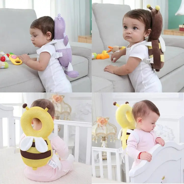 Breathable Lion Pattern Shockproof Head Pad for Baby Children Waliking Lion - Lion