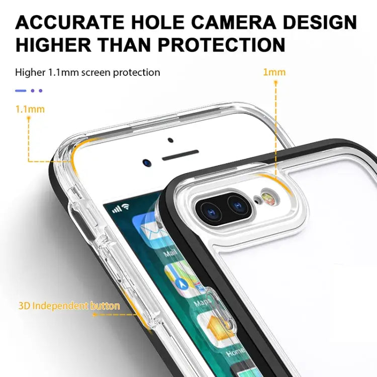 Bright Series Clear Acrylic + PC + TPU Shockproof Case For iPhone 13 Mini For iPhone 13 For iPhone 13 Pro For iPhone 13