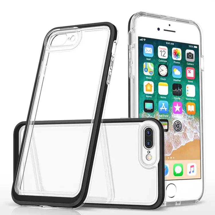 Bright Series Clear Acrylic + PC + TPU Shockproof Case For iPhone 13 Mini For iPhone 13 For iPhone 13 Pro For iPhone 13