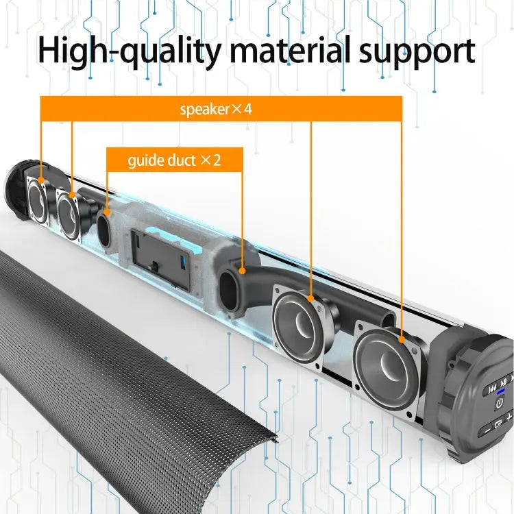 BS-10 Bluetooth 5.0 Speaker TV Soundbar with Remote Control BS-10 - BS-10 - Apple Accessories