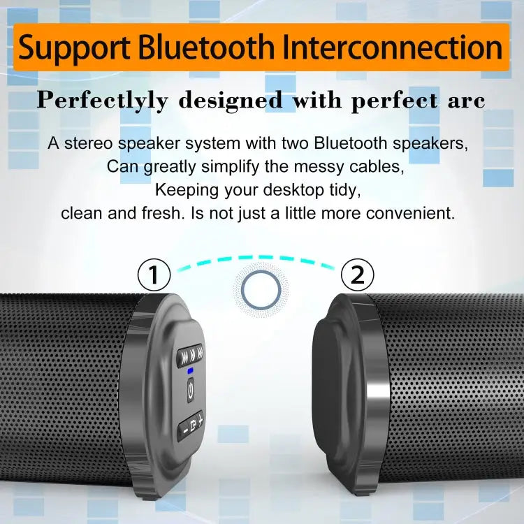 BS-10 Bluetooth 5.0 Speaker TV Soundbar with Remote Control BS-10 - BS-10 - Apple Accessories