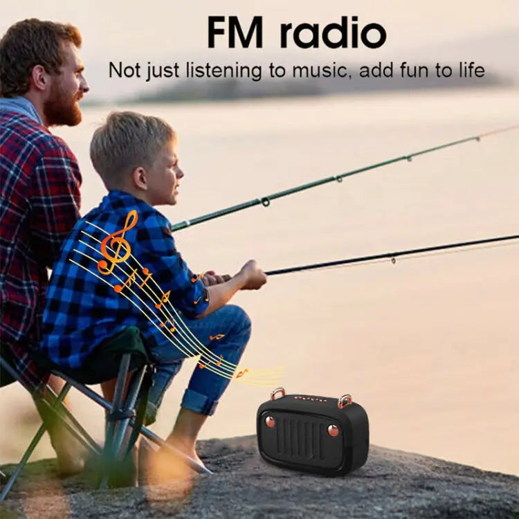 BS32D Wireless Bluetooth Speaker Cartoon Subwoofer Outdoor Card Portable Mini Speaker Blue Black Silver Gray Orange