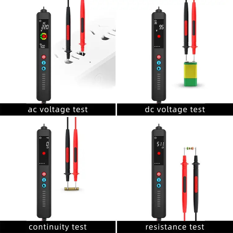 BSIDE X2 Three-Mode Smart Multimeter Electric Pen Infrared Thermometer with Flashlight Lighting X2 - X2