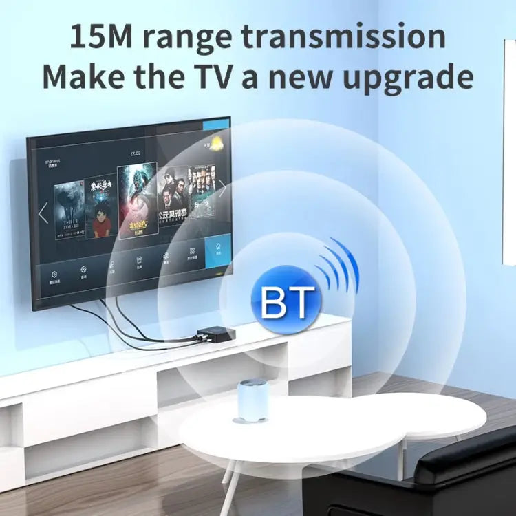 BT-21 NFC Bluetooth 5.0 Receiver & Transmitter RCA 3.5mm AUX Audio Adapter - BT-21