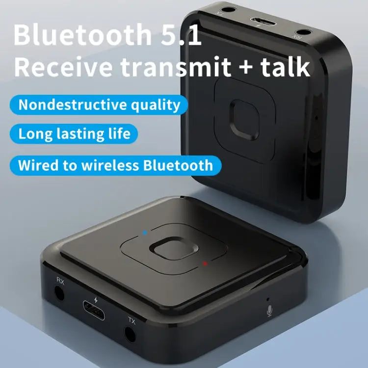 BT-22 5.1 Bluetooth Receiver &Transmitter 2 in 1 Supports Voice Calls - BT-22
