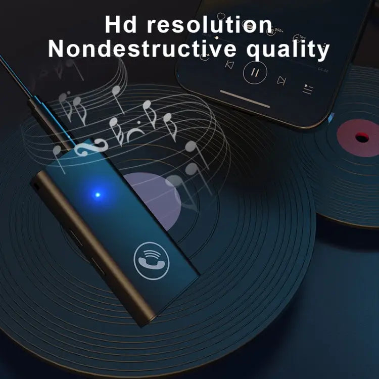 BT05 Bluetooth 5.0 Receiver AUX Audio Adapter For Car Hands-free