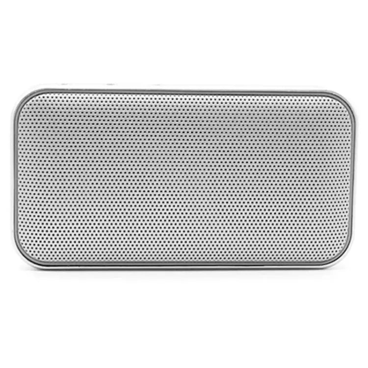 BT209 Outdoor Portable Ultra-thin Mini Wireless Bluetooth Speaker Support TF Card & Hands-free Calling Silver - Silver