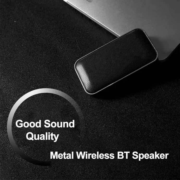 BT209 Outdoor Portable Ultra-thin Mini Wireless Bluetooth Speaker Support TF Card & Hands-free Calling Silver - Silver