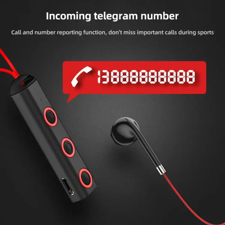 BT313 Magnetic Earbuds Sport Wireless Headphone Handsfree bluetooth HD Stereo Bass Headsets with Mic - Apple Accessories