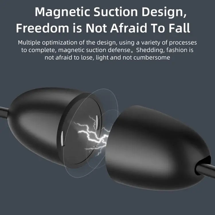 BT313 Magnetic Earbuds Sport Wireless Headphone Handsfree bluetooth HD Stereo Bass Headsets with Mic - Apple Accessories
