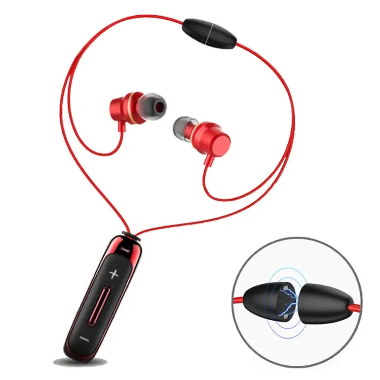 BT315 Sport Bluetooth Headset Wireless Stereo Earphone Bluetooth 4.1 Earpiece With Mic Sport Bass Magnetic Necklace