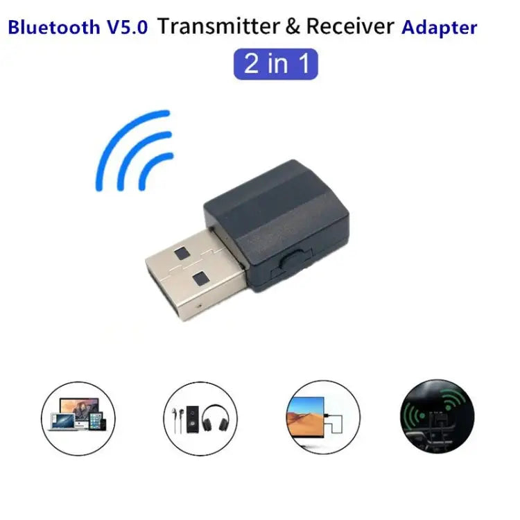 BT600 USB Wireless Audio 2 in 1 Bluetooth 5.0 Receiver & Transmitter Adapter BT600 2 in 1 - BT600 2 in 1