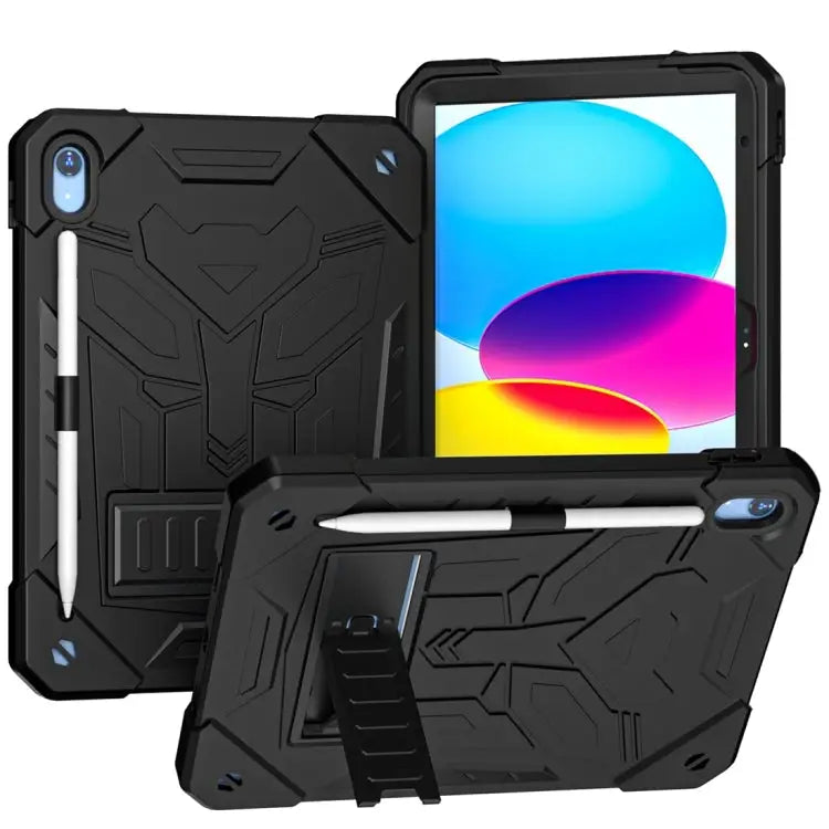 Bumblebee Silicone + PC Shockproof Tablet Case with Holder For iPad 10th Gen 10.9 2022 - For iPad 10th Gen 10.9 2022