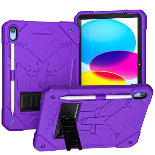 Bumblebee Silicone + PC Shockproof Tablet Case with Holder For iPad 10th Gen 10.9 2022 - For iPad 10th Gen 10.9 2022
