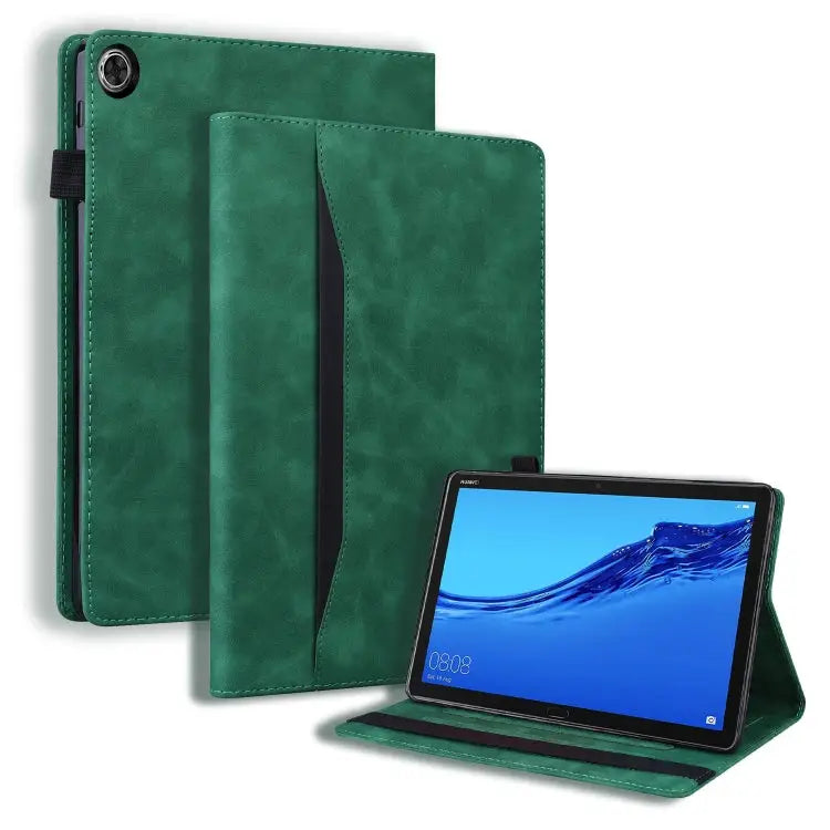 Business Shockproof Horizontal Flip Leather Case with Holder & Card Slots & Photo Frame & Pen Slot & Sleep / Wake-up