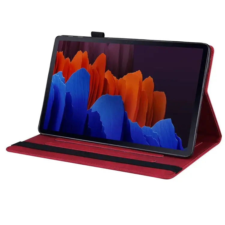 Business Shockproof Horizontal Flip Leather Case with Holder & Card Slots & Photo Frame & Pen Slot & Sleep / Wake-up