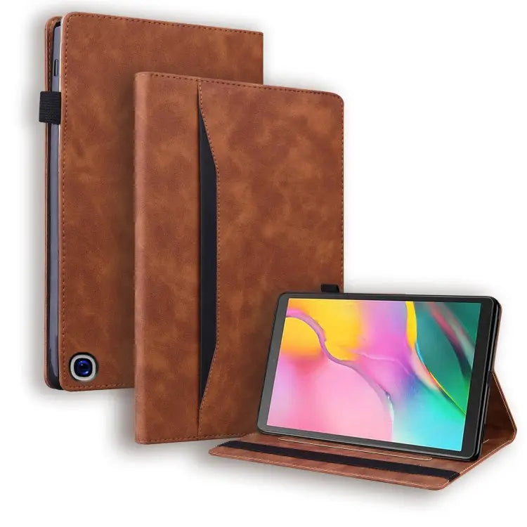 Business Shockproof Horizontal Flip Leather Case with Holder & Card Slots & Photo Frame & Pen Slot & Sleep / Wake-up