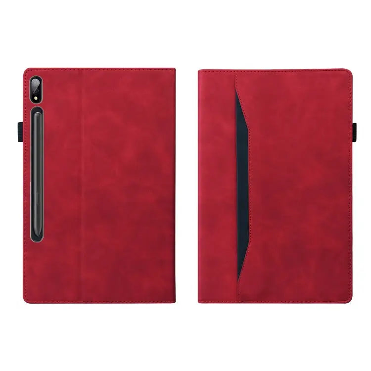 Business Shockproof Horizontal Flip Leather Case with Holder & Card Slots & Photo Frame & Pen Slot & Sleep / Wake-up