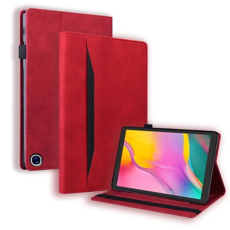 Business Shockproof Horizontal Flip Leather Case with Holder & Card Slots & Photo Frame & Pen Slot & Sleep / Wake-up