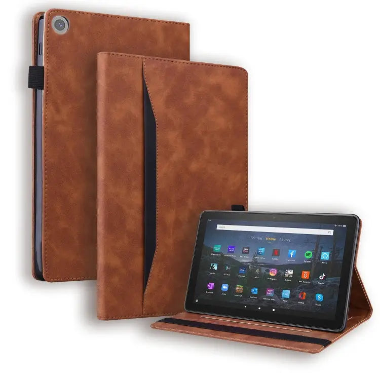 Business Shockproof Horizontal Flip Leather Case with Holder & Card Slots & Photo Frame & Pen Slot & Sleep / Wake-up