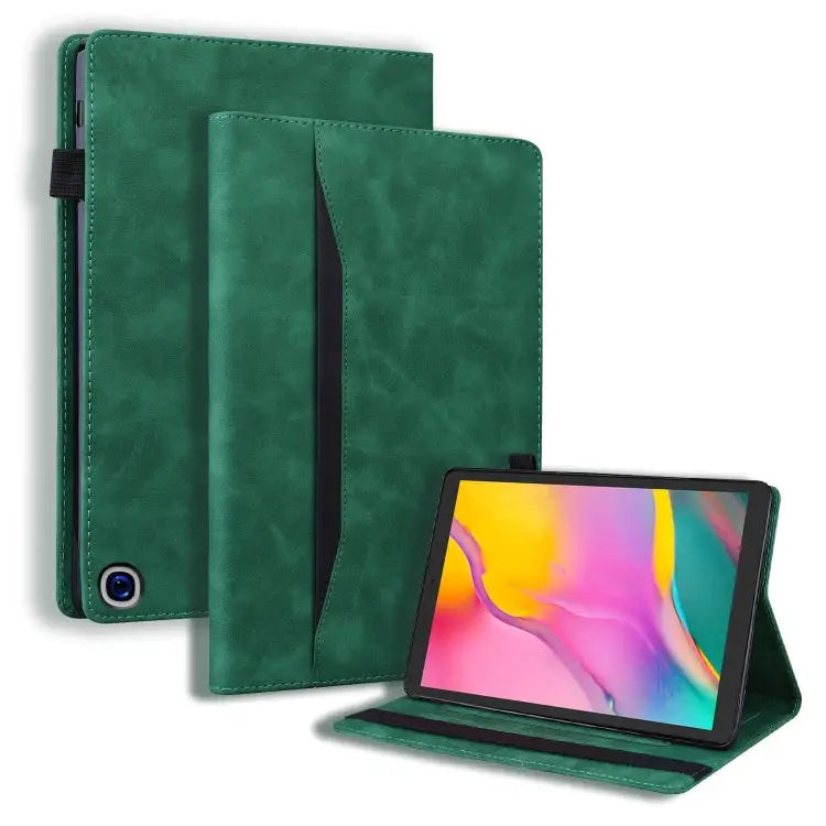 Business Shockproof Horizontal Flip Leather Case with Holder & Card Slots & Photo Frame & Pen Slot & Sleep / Wake-up