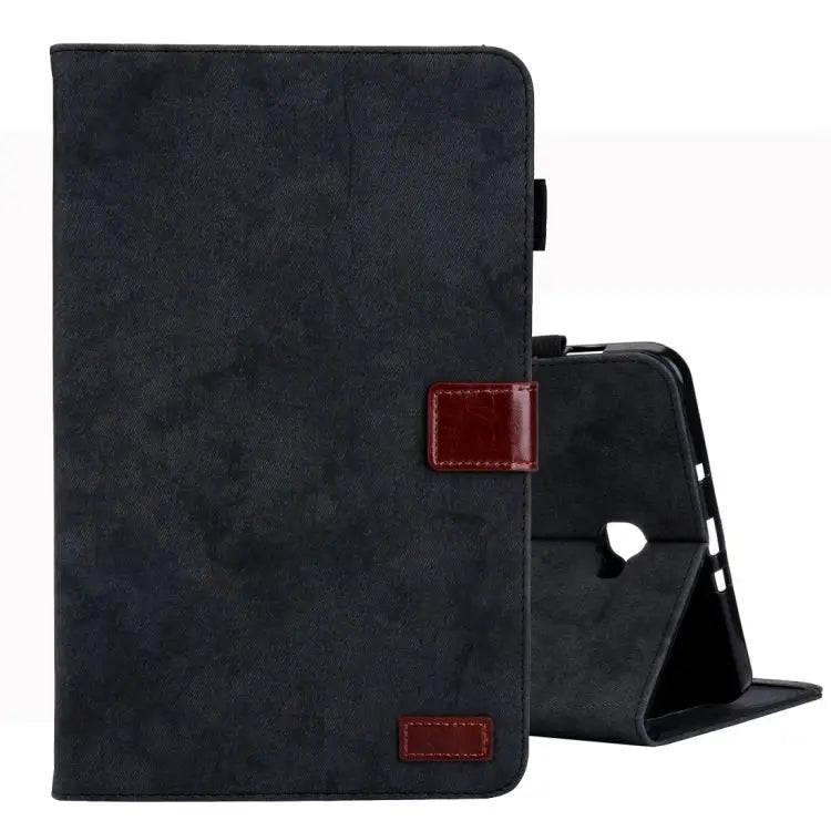 Business Style Horizontal Flip Leather Case with Holder & Card Slot & Photo Frame & Sleep / Wake-up Function For Galaxy