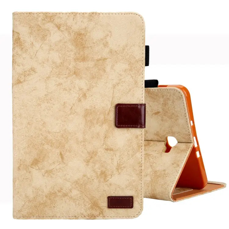 Business Style Horizontal Flip Leather Case with Holder & Card Slot & Photo Frame & Sleep / Wake-up Function For Galaxy