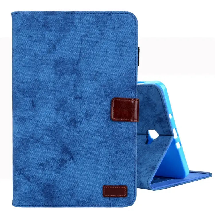 Business Style Horizontal Flip Leather Case with Holder & Card Slot & Photo Frame & Sleep / Wake-up Function For Galaxy