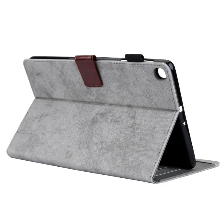 Business Style Horizontal Flip Leather Case with Holder & Card Slot & Photo Frame & Sleep / Wake-up Function For Galaxy