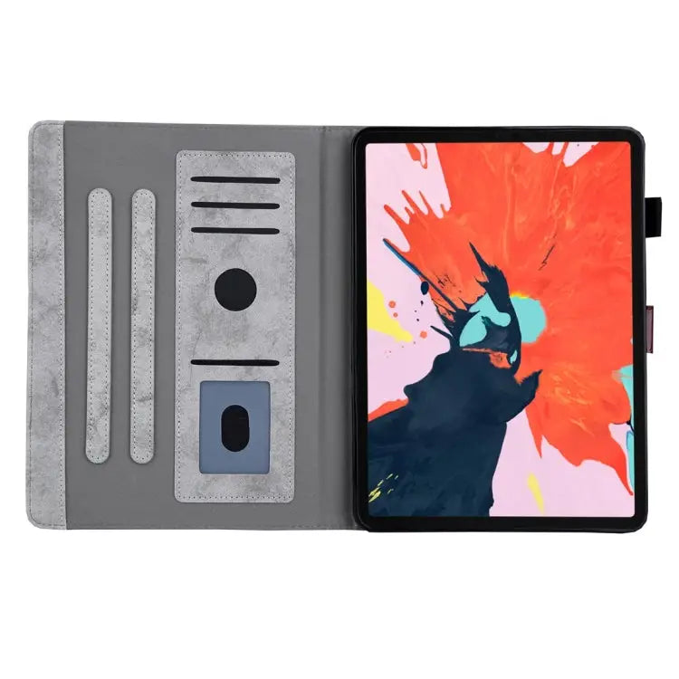 Business Style Horizontal Flip Leather Case with Holder & Card Slot & Photo Frame & Sleep / Wake-up Function For iPad