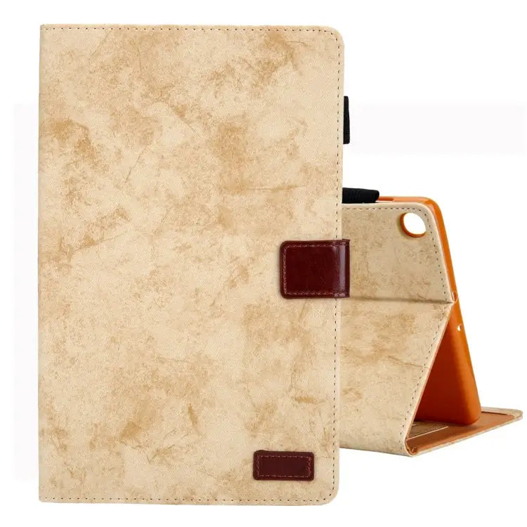 Business Style Horizontal Flip Leather Case with Holder & Card Slot & Photo Frame & Sleep / Wake-up Function For Galaxy