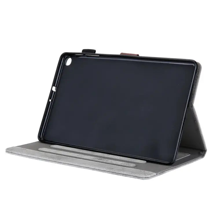Business Style Horizontal Flip Leather Case with Holder & Card Slot & Photo Frame & Sleep / Wake-up Function For Galaxy